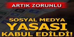 Sosyal Medya Yasası Kabul Edildi