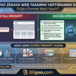 Yapay Zekaya Web Tasarımı Yaptırmanın Sırrı: Doğru Prompt Nasıl Yazılır?