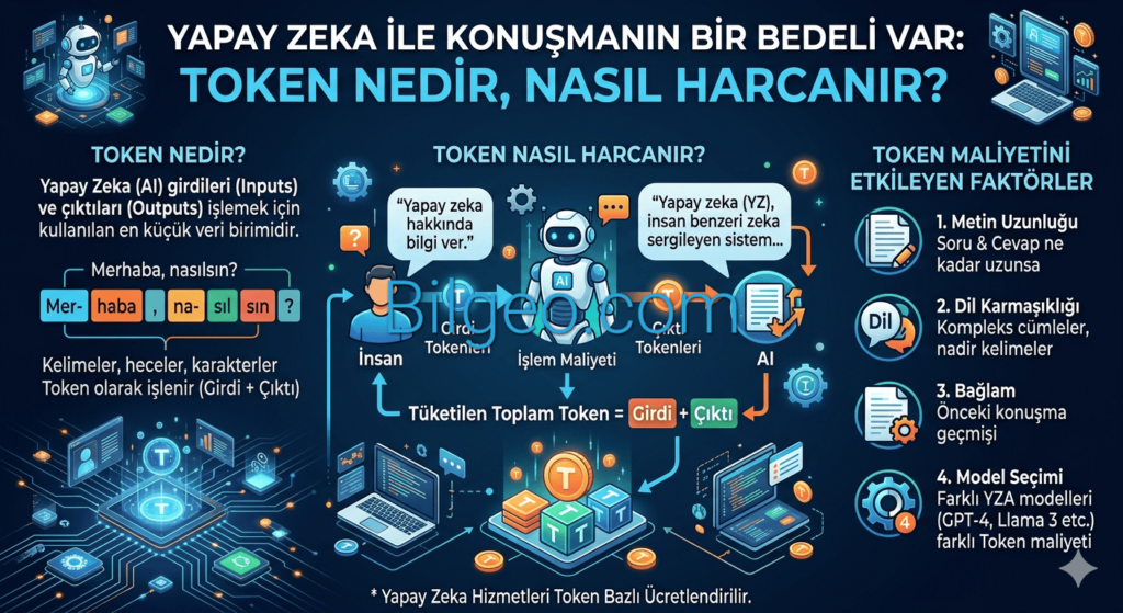 Yapay Zeka ile Konuşmanın Bir Bedeli Var: Token Nedir, Nasıl Harcanır?