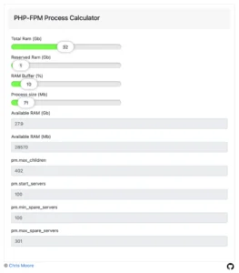 PHP-FPM pm.max_children ayarı nasıl hesaplanır?
